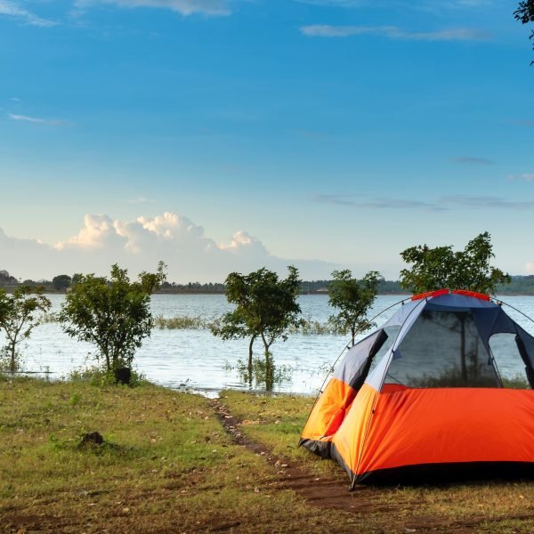 Pawna lake tent camping near lake touch